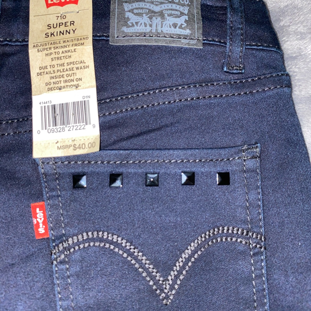 Levis 710 Skinny Jeans Brand New With Tags